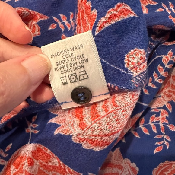 NWT XiRENA Vibrant Bardot Bleu Fleur Floral Midi Dress (Size Small) - Picture 14 of 14